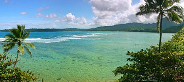 Shore diving location near Poipu in Kauai